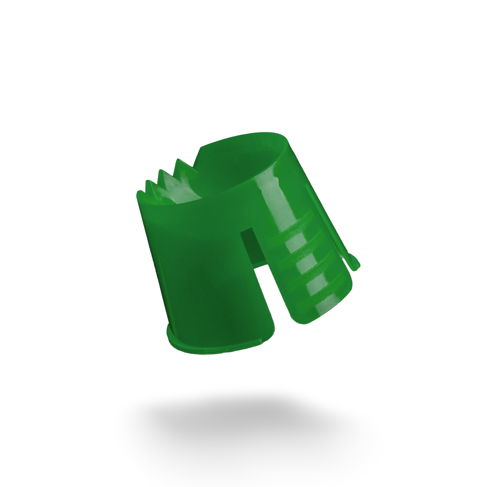 PP Contenedor de dappen desechable, color verde-opaco, polipropileno: comprar contenedor de dappen para porcionar y mezclar de forma limpia los materiales dentales para los tratamientos odontológicos.