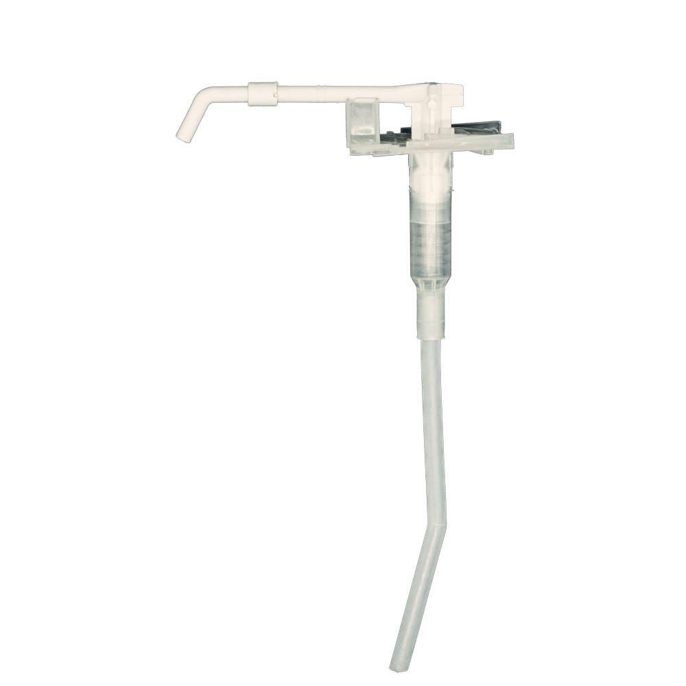 Bomba para dispensador de pared para jabones líquidos y desinfectantes de 1l
