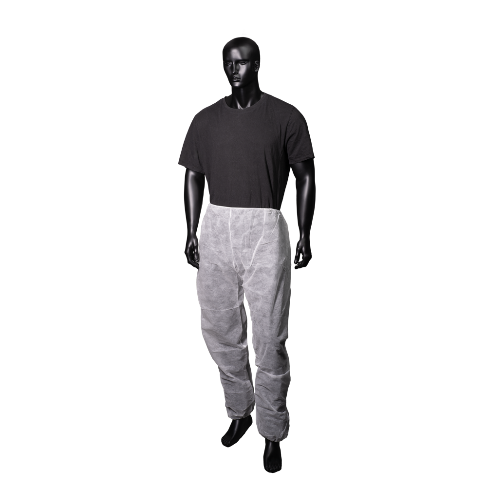 Pantalón desechable de polipropileno no tejido, blanco, talla XL, Med-Comfort