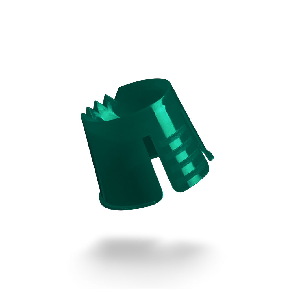 PP Contenedor de dappen desechable, color verde, polipropileno: comprar contenedor de dappen para porcionar y mezclar de forma limpia los materiales dentales para los tratamientos odontológicos.
