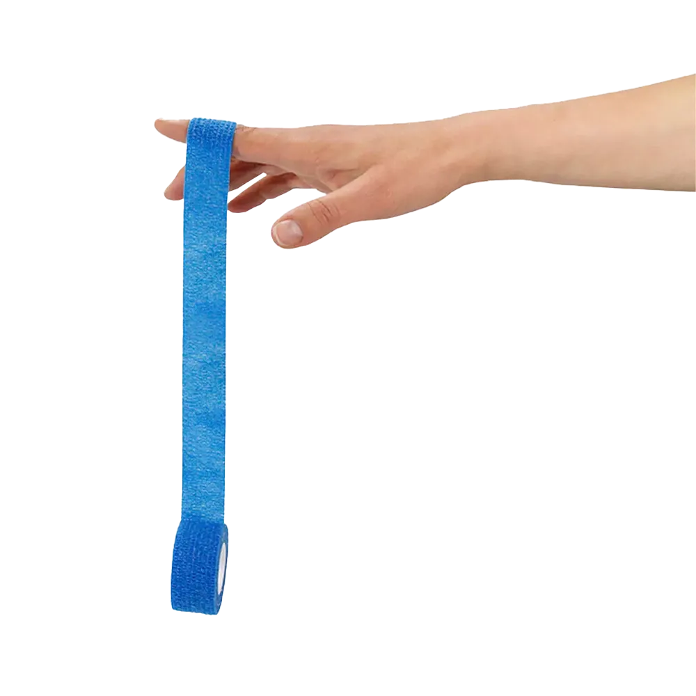 Rollo de esparadrapo de polipropileno compuesto, color azul, 2,5 cm x 4,5 m, Joy2Protect 