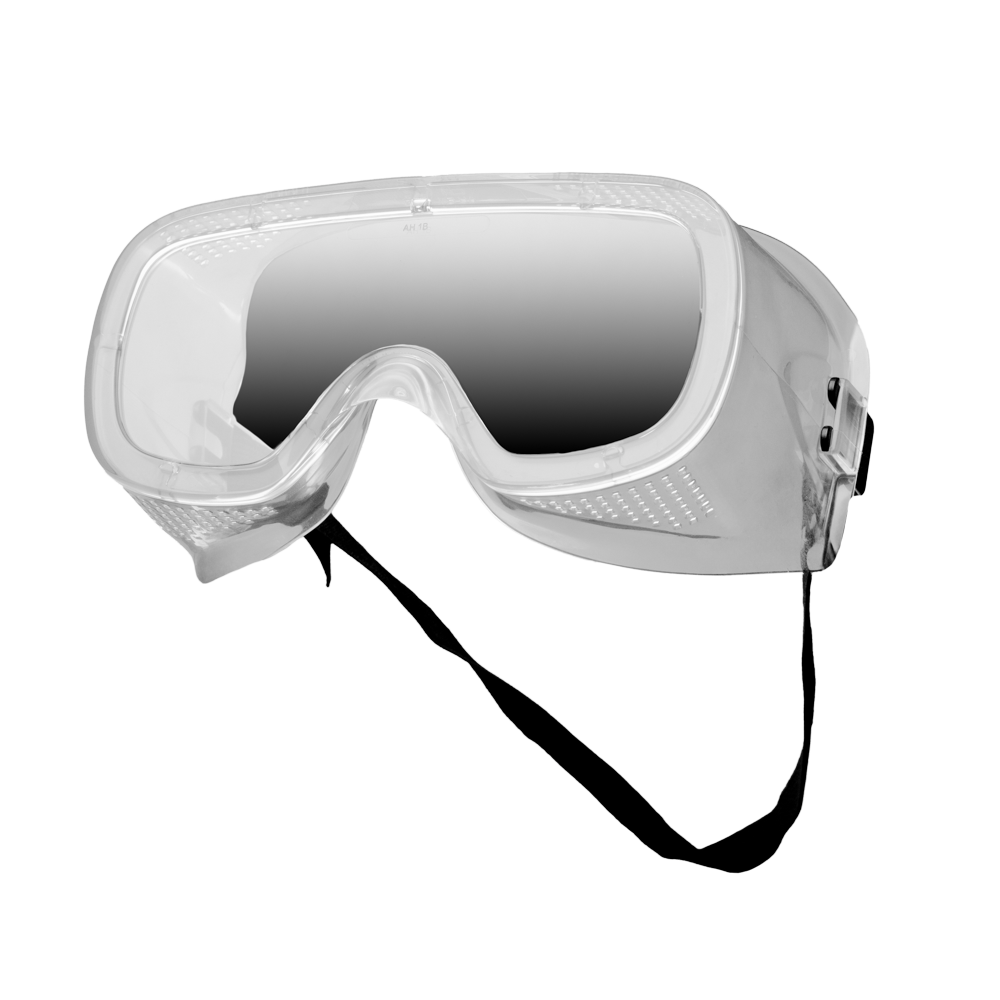Gafas de protección total, color transparente, negro, Airmaster