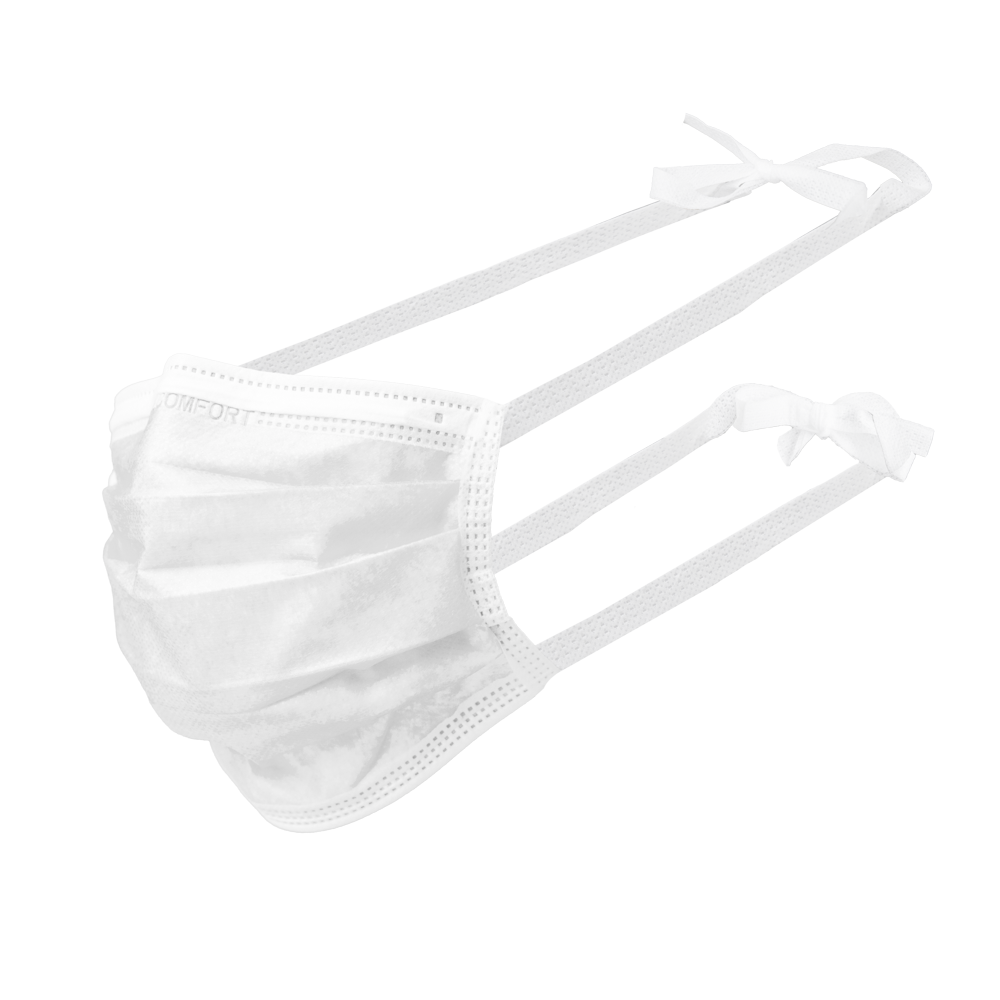 Mascarilla quirúrgica para vendaje, blanca, tipo IIR, Med-Comfort