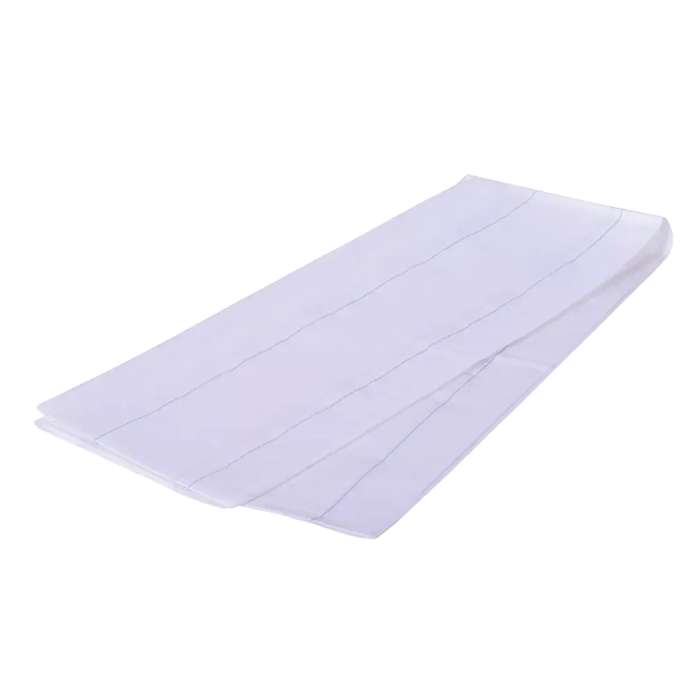 Tissue, PE Sábana de protección de camilla, blanca, azul, 75 x 210 cm