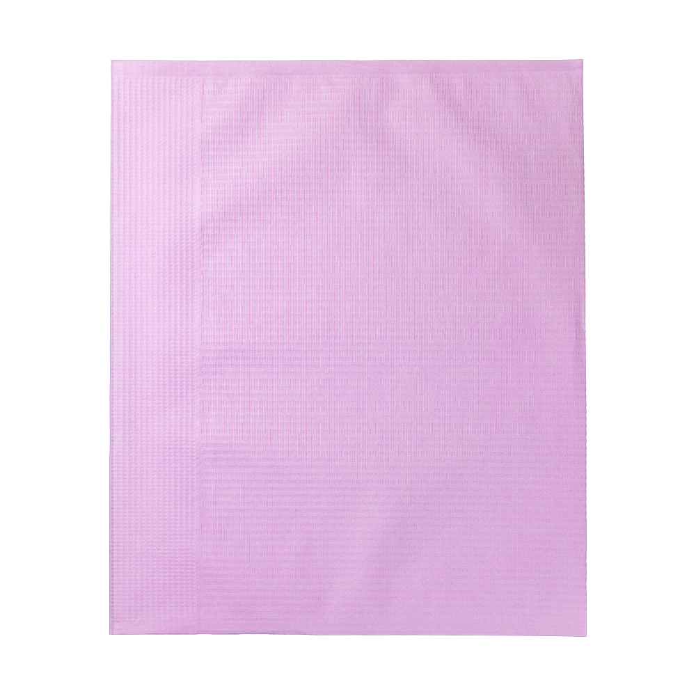 Papel tisú protectors de reposacabezas dental, rosa, 290 x 360 mm
