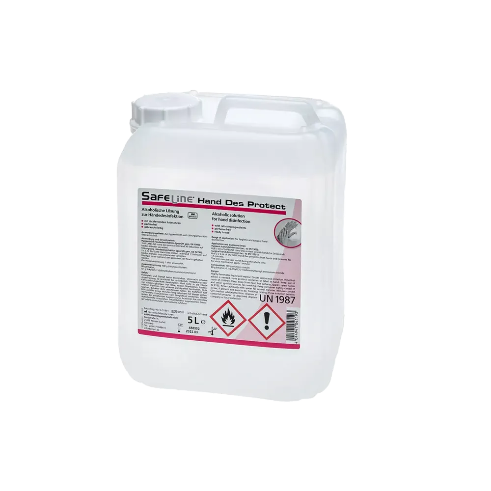 Desinfección de manos, 5 l, Safeline Hand Des Protect