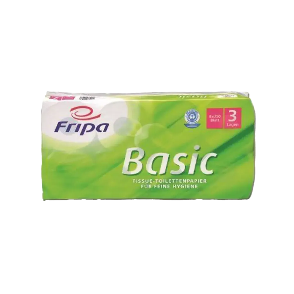 Papel higiénico, 3 capas, 48 rollos, Básico