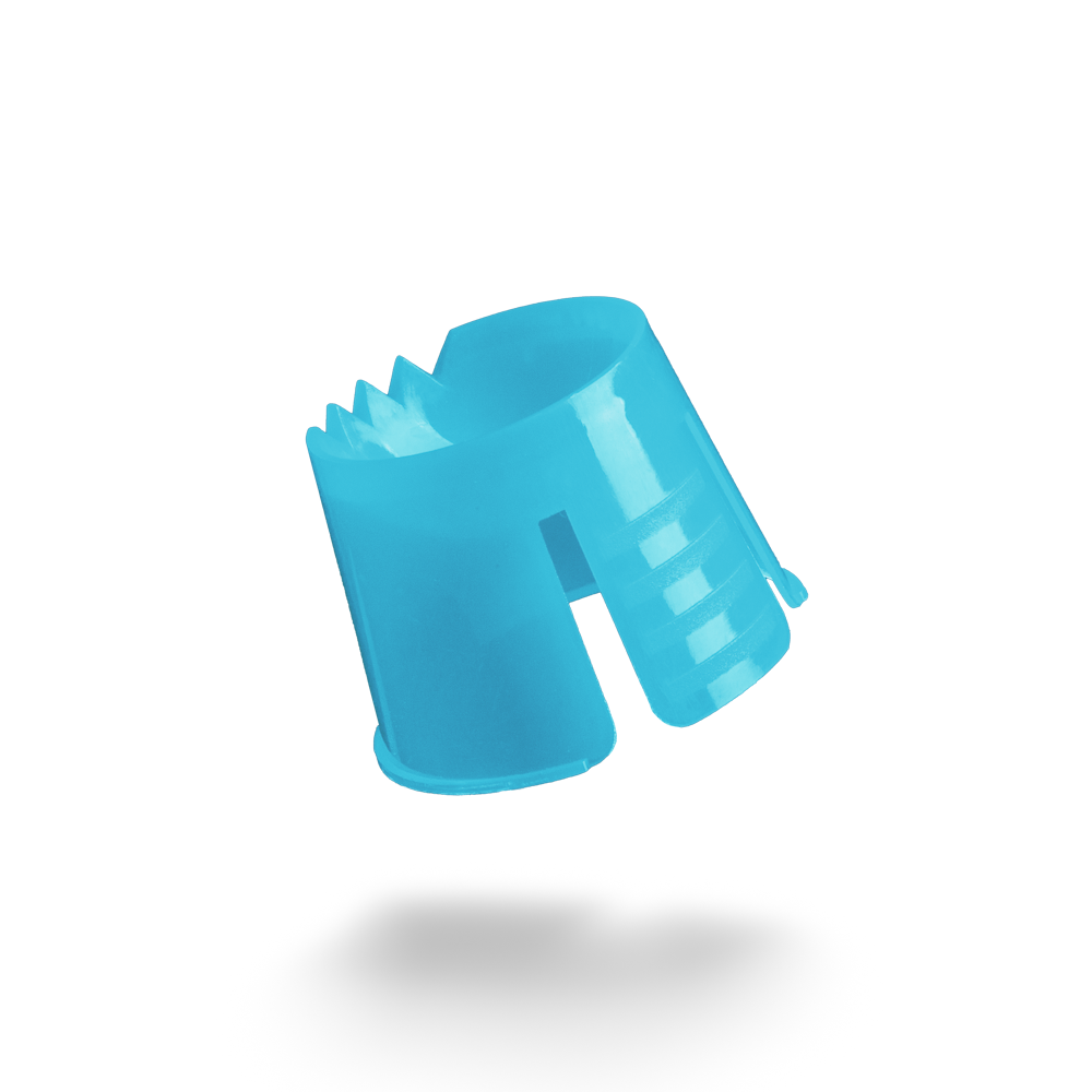 PP Contenedor de dappen desechable, color azul claro, polipropileno: comprar contenedor de dappen para porcionar y mezclar de forma limpia los materiales dentales para los tratamientos odontológicos.