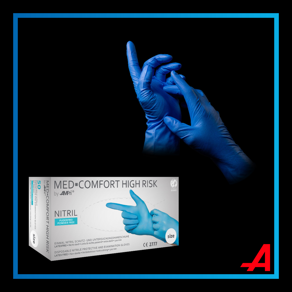 MED-COMFORT HIGH RISK - Fuerte. Seguro. Fiable.