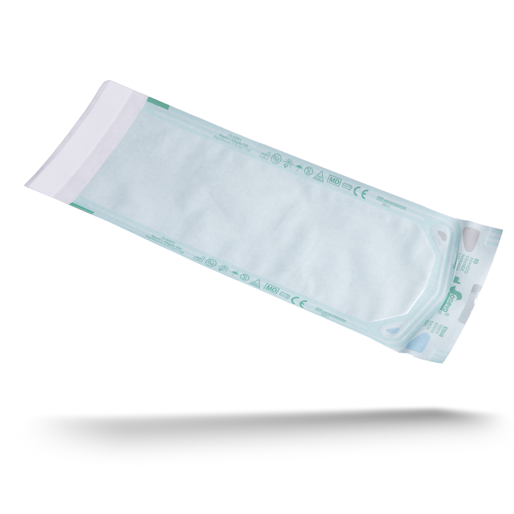 Bolsas de esterilización 70x230mm, comprar bolsas de esterilización autoadhesivas para uso dental.