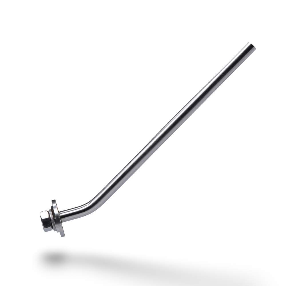 Pasadores para delantales de sujeción, 150 mm, acero inoxidable