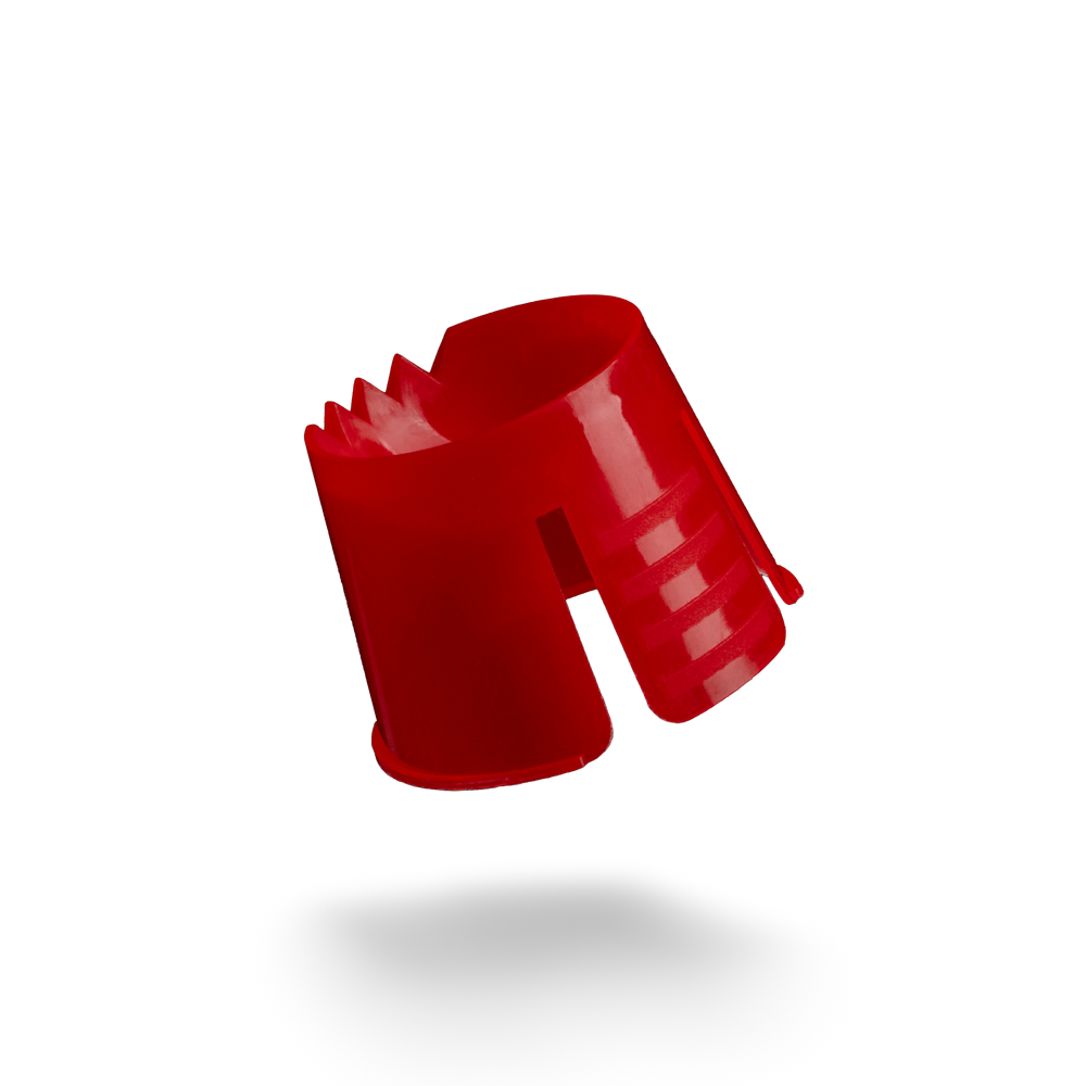 PP Contenedor de dappen desechable, color rojo, polipropileno: comprar contenedor de dappen para porcionar y mezclar de forma limpia los materiales dentales para los tratamientos odontológicos.