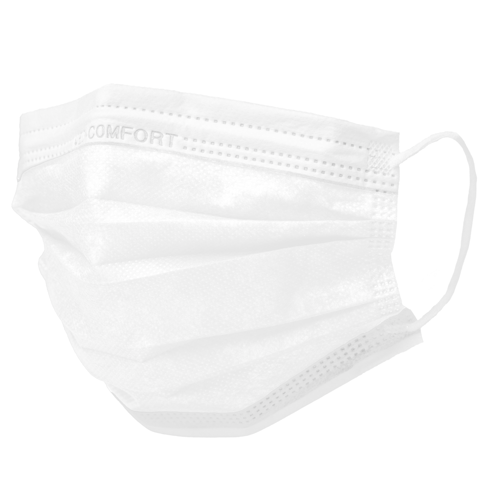 Mascarilla quirúrgica, blanca, tipo IIR, Med-Comfort: comprar protección bucal y nasal como mascarilla médica.
