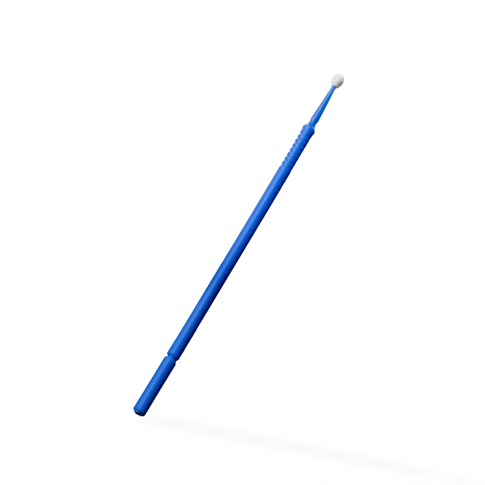Microaplicadores desechables, 10cm, azul, regular, plástico, nylon, Med-Comfort: comprar microaplicadores a prueba de ácidos, sin pelusa y flexibles para aplicar pastas, líquidos de uso dental.